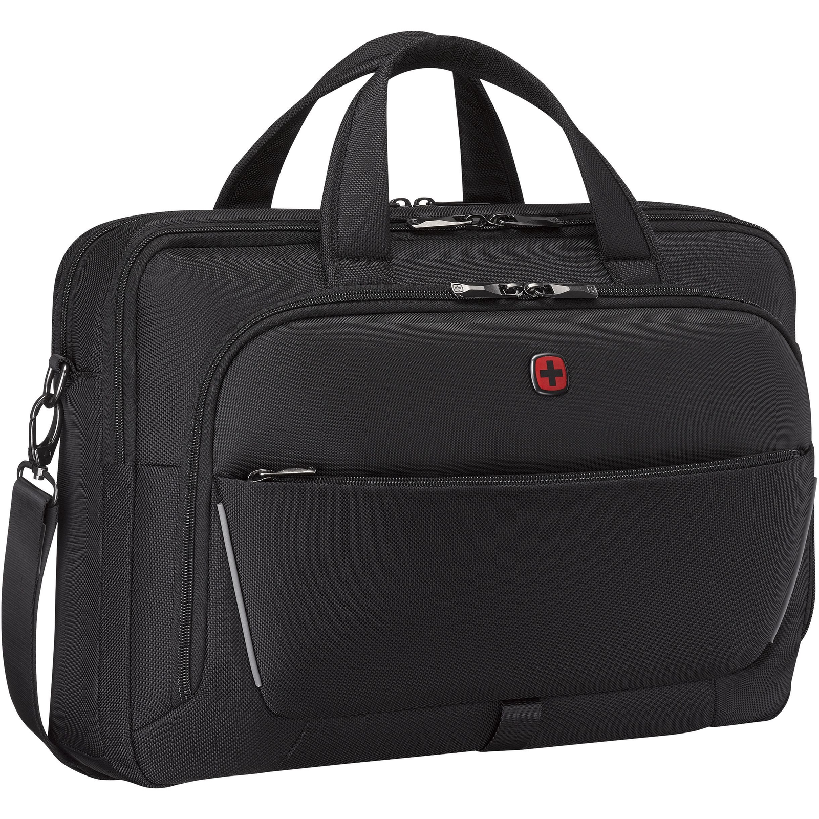 Wenger Meteor Brief 17" Laptop Briefcase with Tablet Pocket Black (653498)