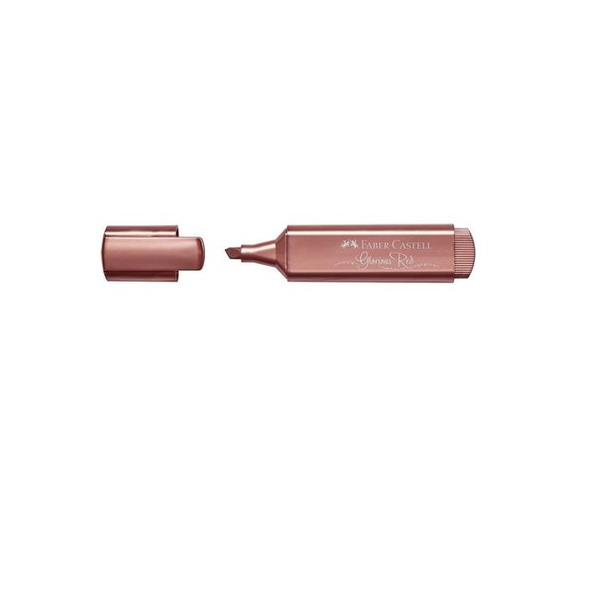 FABER-CASTELL Textmarker TL 46 Metallic rot