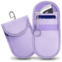 KLATKA FARADAYA TECH-PROTECT KLR100 POUCH KEYLESS RFID SIGNAL BLOCKER CASE LAVENDER