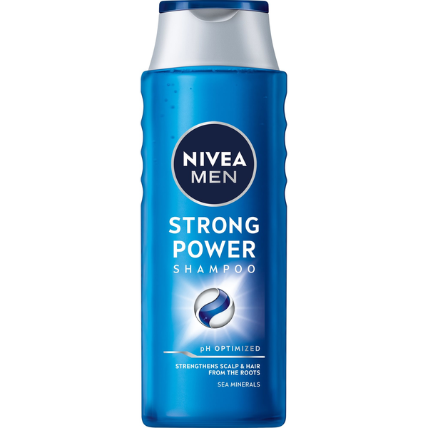 NIVEA MEN Strong Power sampon 400 ml