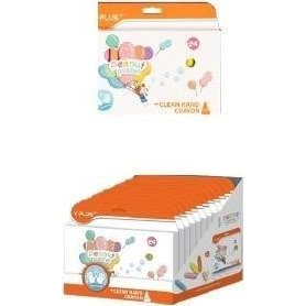 Zsírkréta Y-Plus+ Peanut Pastel Marok Vastag 24 db-os Klt. (4711678081241)