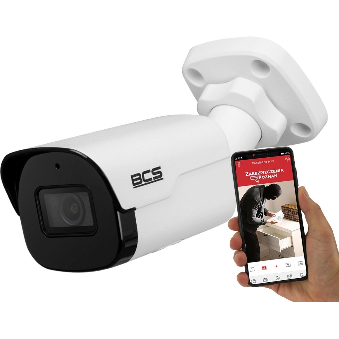 BCS BCS-P-TIP25FSR3L2-Ai2 IP csőkamera 5MP intelligens funkciókkal és IP67-es burkolattal (BCS-P-TIP25FSR4-Ai2)