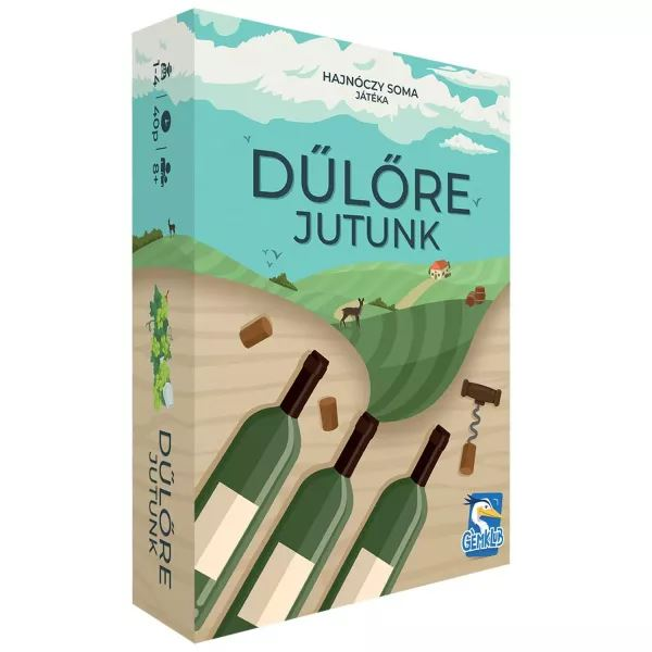 Dűlőre jutunk társasjáték (GÉM34334)