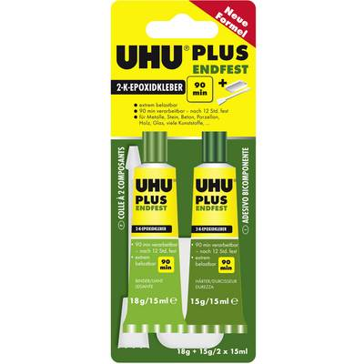 UHU ENDFEST Kétkomponensű ragasztó 45670.7 33 g (45670.7)