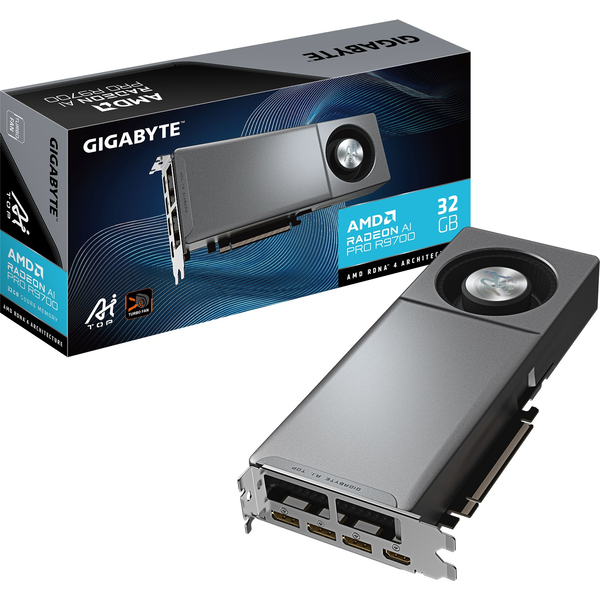 GIGABYTE Radeon AI PRO R9700 AI TOP 32G AMD 32 GB GDDR6