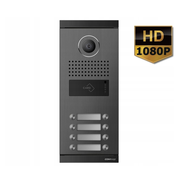 Commax DRC-8MLFD/RFID COMMEX Stacja bramowa 8-abonentowa FHD 1080p