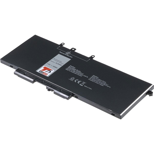 T6 Power for Dell Latitude 5580, Li-Poly, 7.6 V, 8950 mAh (68 Wh), black