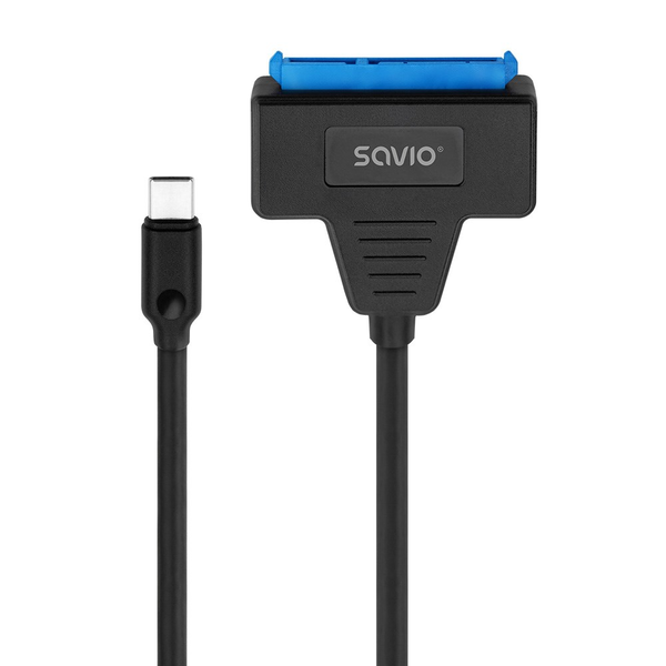 Savio AK-69 USB-C apa - SATA anya Adapter