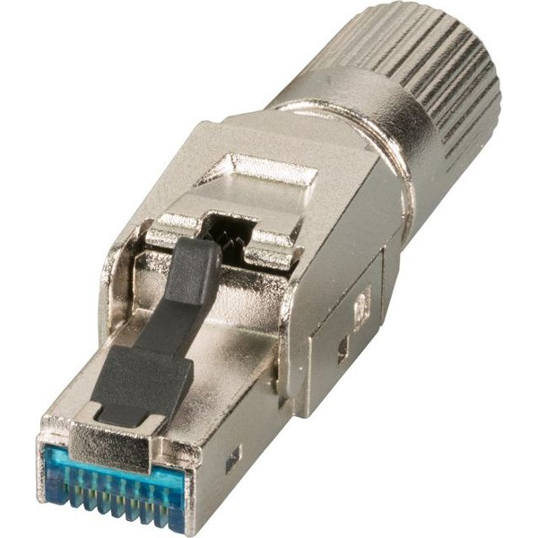 EFB RJ45 Premium Stecker STP, Cat.6A/ClassEA feldkonfektionierbar, vollmetall