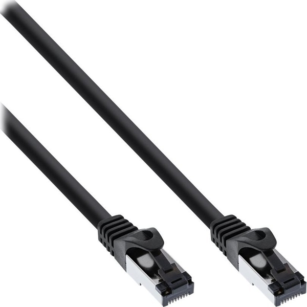 InLine 78815S netværkskabel Sort 15 m Cat8.1 S/FTP (S-STP)