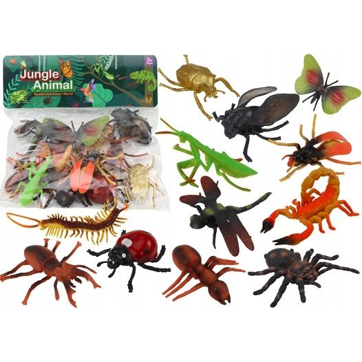 Rovarfigurák Készlete - 12 db (17658)