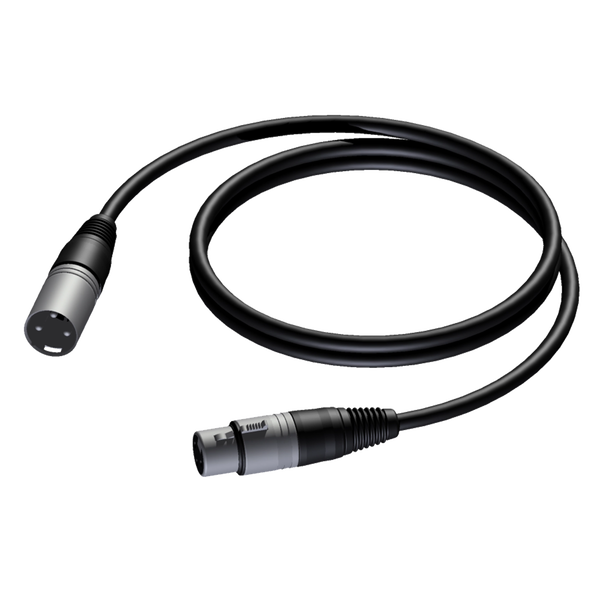 Procab CAB901 XLR apa - XLR anya Kábel (5m)