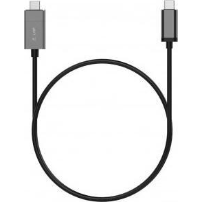 Cable De Seguridad Magnético De Usb-c (m) A Usb-c (m), Hasta 100 W, 1,8 M, Gris Espacial * Nuevo