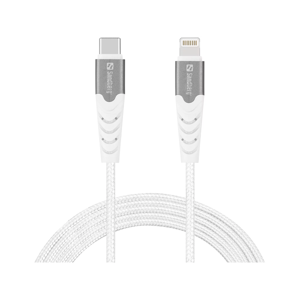 Sandberg 136-48 cavo Lightning Bianco