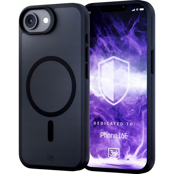 Kryt 3mk pre Apple iPhone 16e čierny