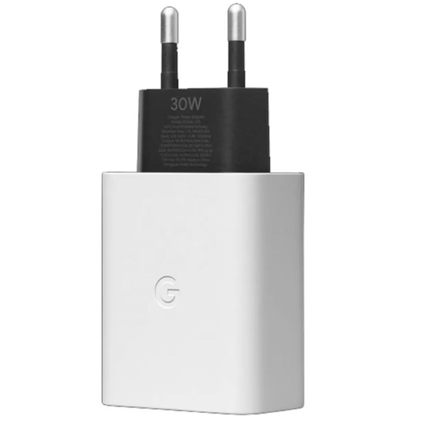 GOOGLE hálózati töltő USB-C aljzat (30W, PD gyorstöltő) fehér (GA03502) (GA03502)