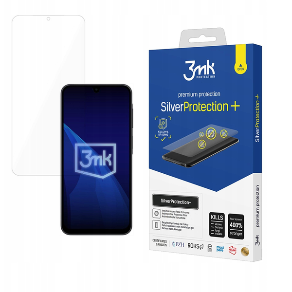 Antibakteriálna fólia pre Galaxy A17 5G - 3MK Silver hydrogélová