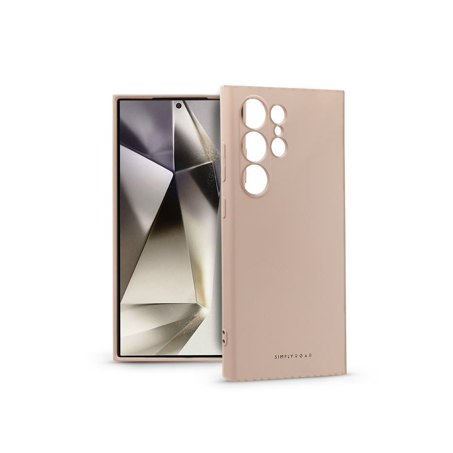 Roar Space Samsung SM-S928 Galaxy S24 Ultra szilikon tok rózsaszín (KC241734) (KC241734)