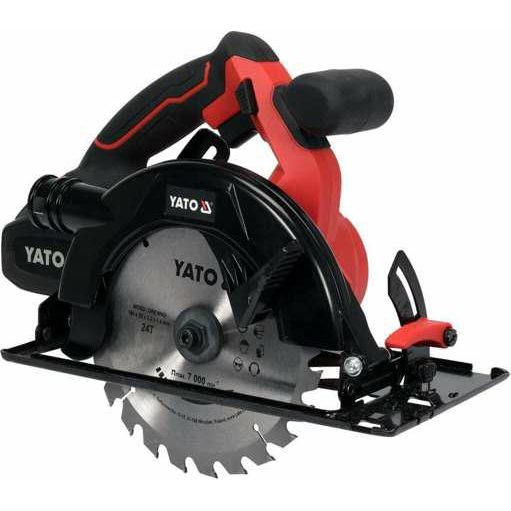 YATO Akkus Körfűrész 185 mm Szénkefe Nélküli Motor 18 V 1 x 3,0 Ah Akku + Töltő