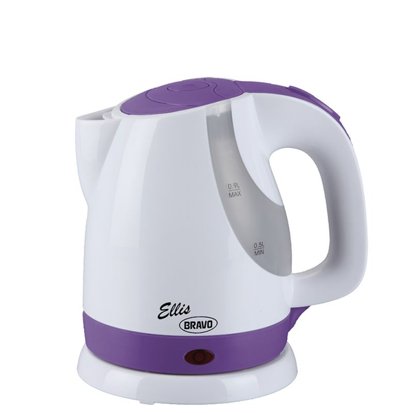 Bravo Ellis vízforraló fehér-lila (B-4364 lila)