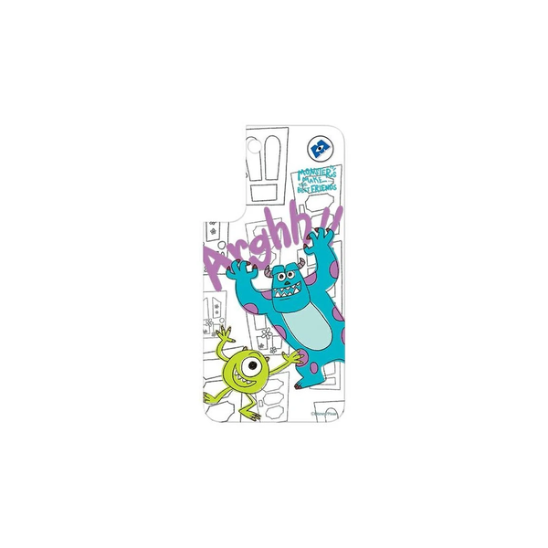 Samsung GP-TOS901HIAGW panel kerettok Galaxy S22 készülékhez Disney Monsters fehér