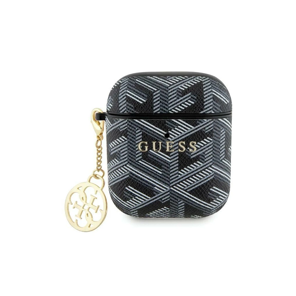 Guess GUA2PGCE4CK AirPods 1/2 készülékhez tok fekete GCube Charm