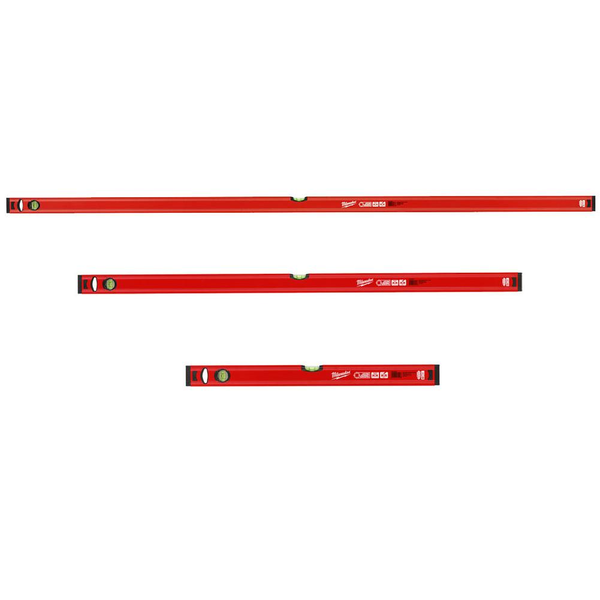 Set promo de 3 nivele subtiri cu bula SLIMBOX Milwaukee 60-120-180