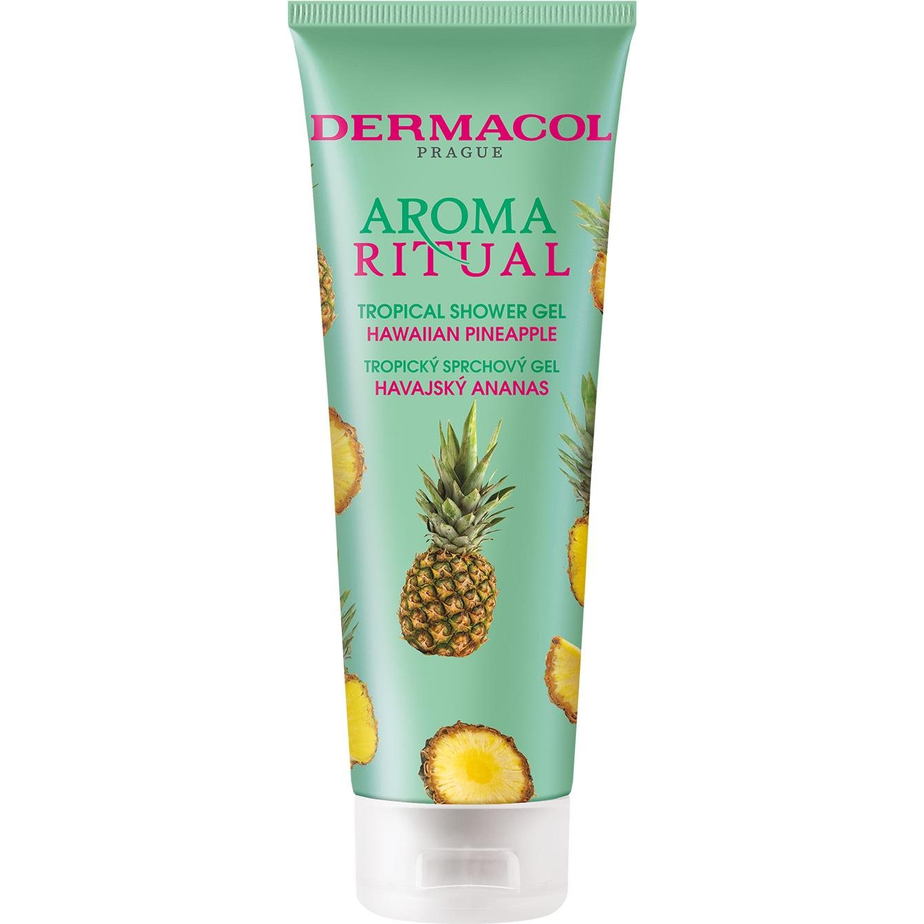 DERMACOL Aroma Ritual Tropican Shower Gel Hawaiian Pineapple 250 ml (8595003124973)