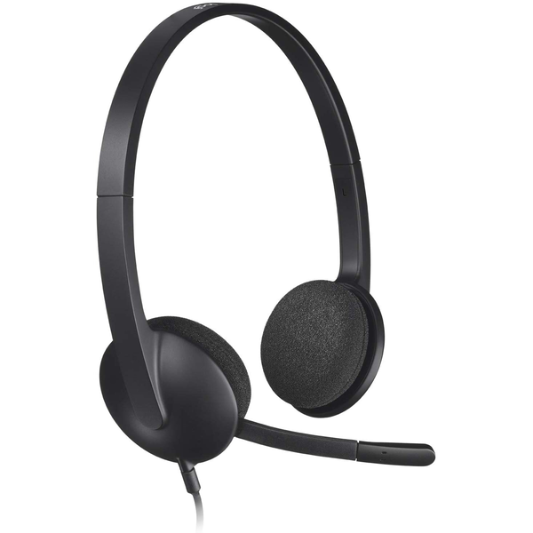 Logitech H340 USB Headset Fekete Mikrofon