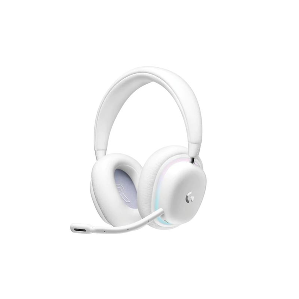 Безжични геймърски слушалки Logitech G735, бели, 40 мм
