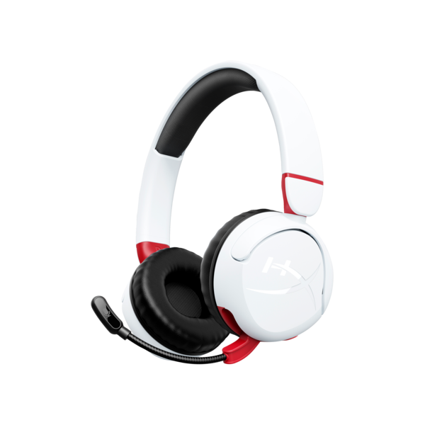 HP HYPERX vezeték nélküli gaming fejhallgató Cloud Mini - fehér (7G8F2AA)