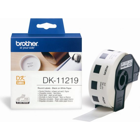 Brother Etykiety okrągłe DK-11219