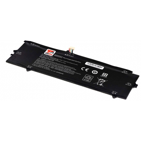 T6 Power for Hewlett Packard MG04XL notebook, Li-Poly, 5000 mAh (38 Wh), 7.6 V