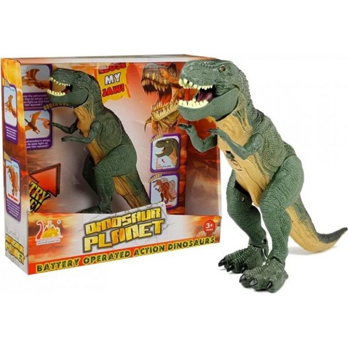 Tyrannosaurus Interaktív Dino - Zöld (16193-uniw)