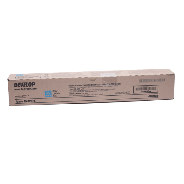 Develop (Konica Minolta TN328FC) Utángyártott Toner - Cián