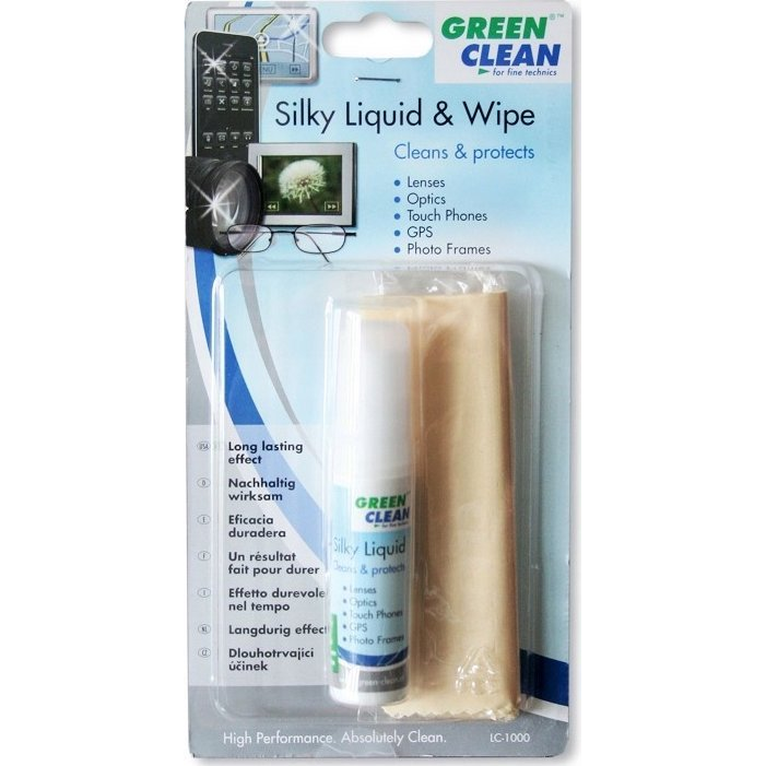 Green-Clean lencse/üvegtisztító szett (GCLC-1000)