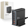 TECH-PROTECT DC80W-GAN 6-Portos Asztali Töltő