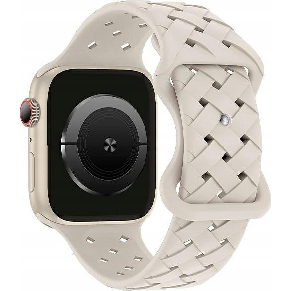 Beline Apple Watch S1/S2/S3/S4/S5/S6/S7/S8/S9/SE Szilikon Szíj 38/40/41mm - Csillagfény