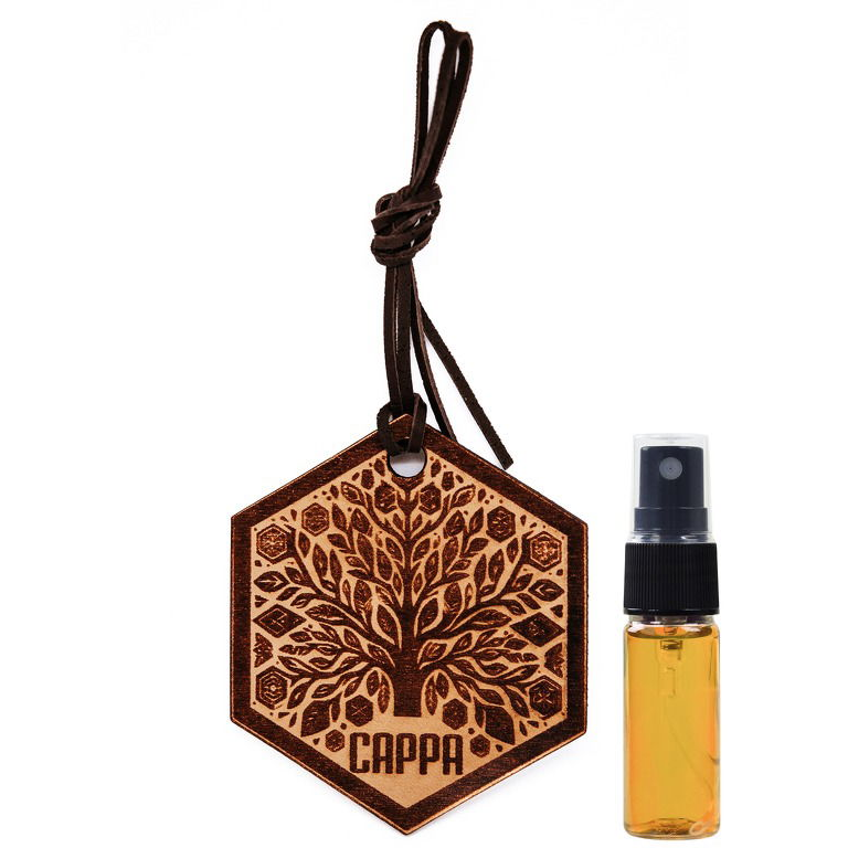Cappa Aroma Leather Tree Vanilla & Sandalwood Set (15255a)