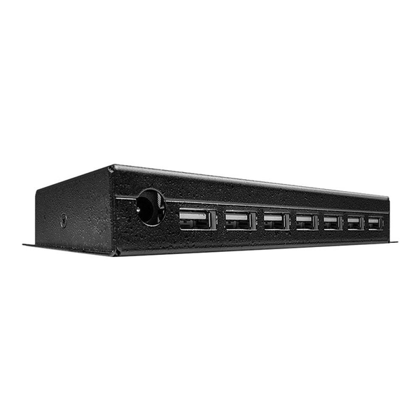 Lindy 42794 interface hub USB 2.0 Type-B 480 Mbit/s Sort