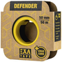 DEFENDER by Adam Hall  EXA-TAPE B 50 ERGO-CORE (DTEXAB50) Ragasztószalag Fekete (fényes) (H x Sz) 50 m x 50 mm 1 db