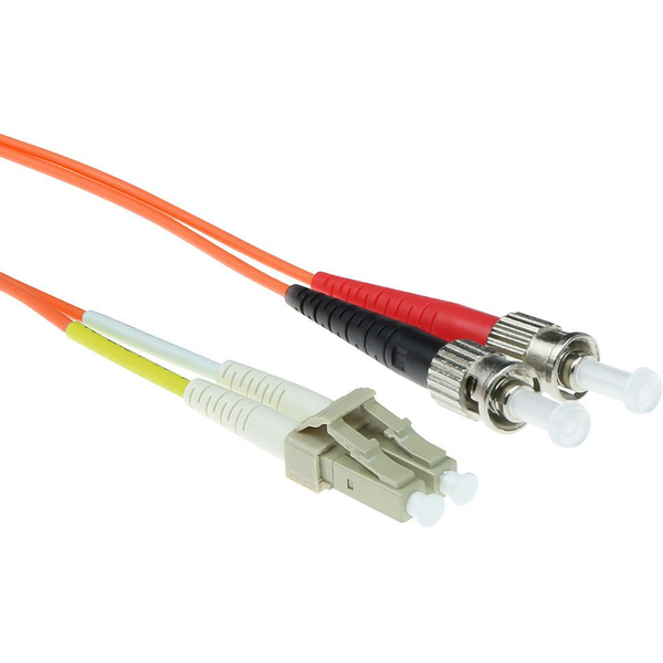 ACT RL7015 InfiniBand og fiberoptisk kabel 15 m LC ST Orange