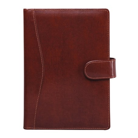 Saturnus M Gyűrűs kalendárium betétlapokkal - Barna (M418B)