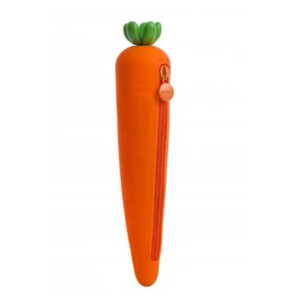 Nebulo szilikon tolltartó répa formájú (TT-SZ-203) (TT-SZ-203)