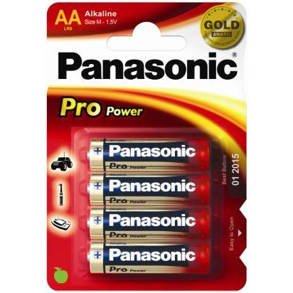 Panasonic 1.5V Alkáli AA ceruza elem Pro power (4db / csomag) (LR6PPG/4BP) (LR6PPG/4BP)