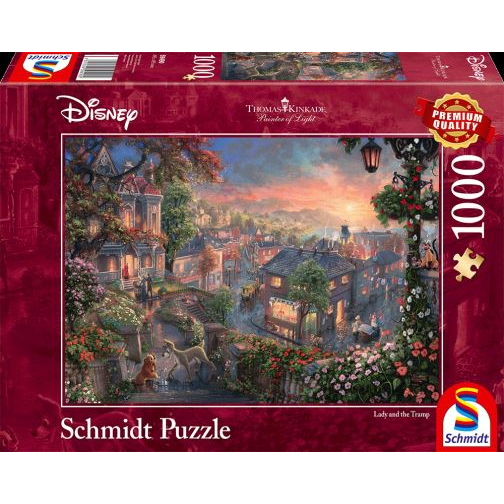 Puzzle Schmidt Spiele Thomas Kinkade 1000 dílků Schmidt Spiele Susi und