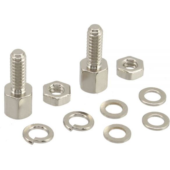 InLine 77776 kit di fissaggio Argento Metallo