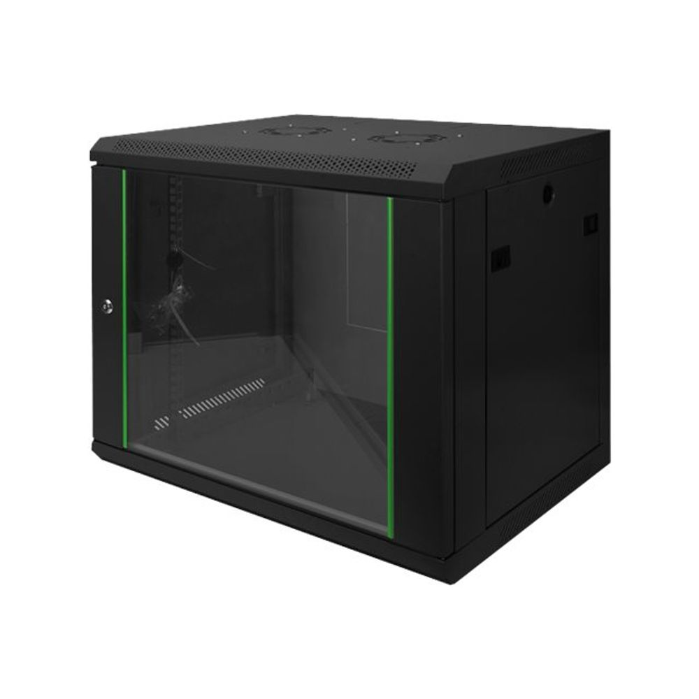 Skriňa Rack Digitus DN19 09UEC SW Závesná IP20 60kg (DN-19 09-U-EC-SW)
