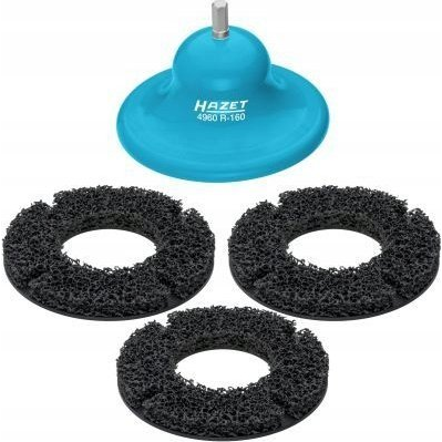 Hazet 4960R-160/4 Keréktárcsa-csiszoló szett - 160mm (4960R-160/4)