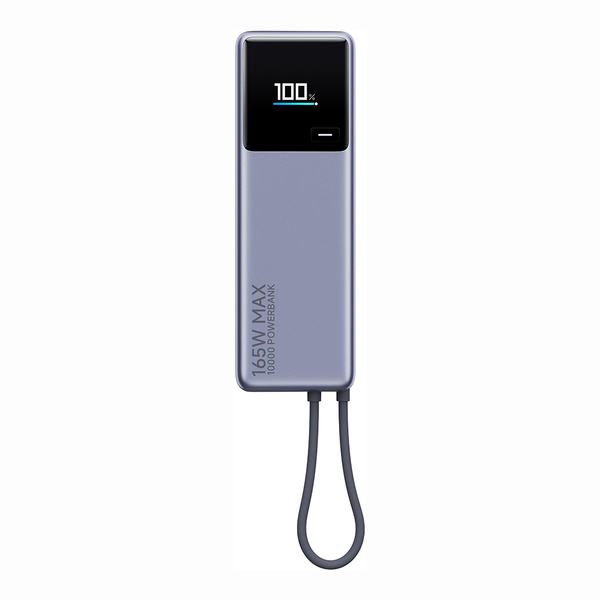 Xiaomi 165W Power Bank 10000mAh Integrált USB-C Kábel Szürke